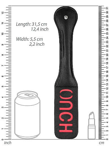 SHOTS AMERICA Ouch! Bonded Leather Paddle at $10.99