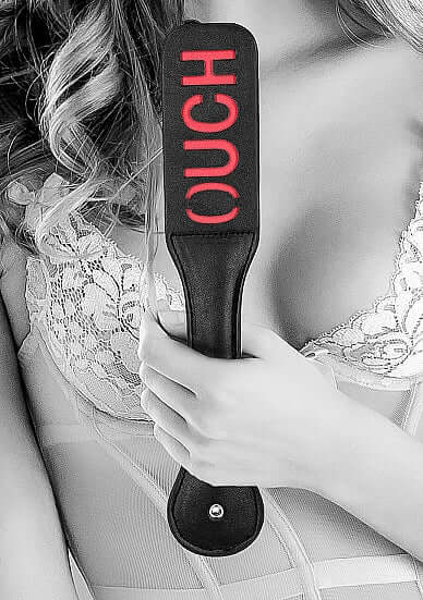 SHOTS AMERICA Ouch! Bonded Leather Paddle at $10.99