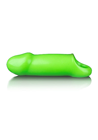 Elevate Your Bondage Experience with Ouch! Glow Smooth Thick Stretchy Penis Sleeve Glow In The Dark