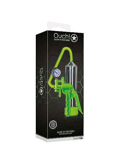 Ouch! Glow Elite Beginner Penis Pump Glow In The Dark