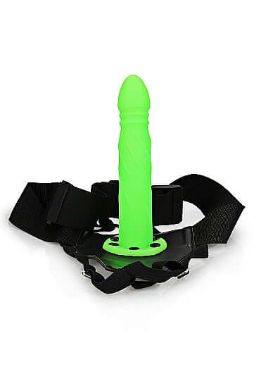 Ouch! Glow Twisted Hollow Strap On