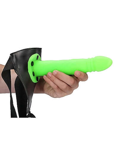Ouch! Glow Twisted Hollow Strap On