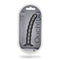 OUCH! BEADED SILICONE G-SPOT DILDO 6.5 IN GUNMETAL-1