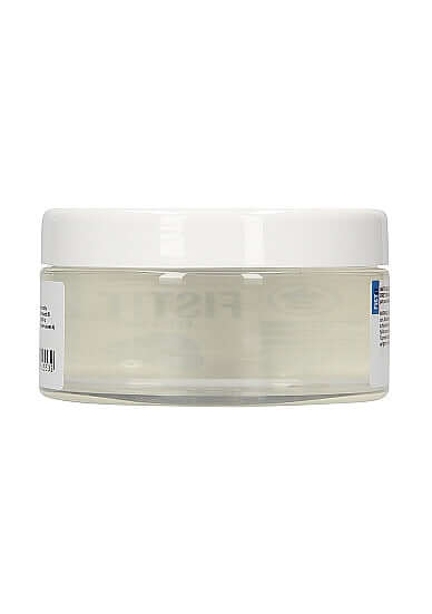 Fist It Extra Thick Water Based Lubricant 300ml jar, colorless and odorless formula suitable for latex condoms and dermatologically tested.