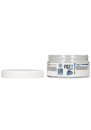 Fist It Extra Thick Water Based Lubricant 300ml jar with open lid, suitable for use with latex condoms, dermatologically tested and odorless.