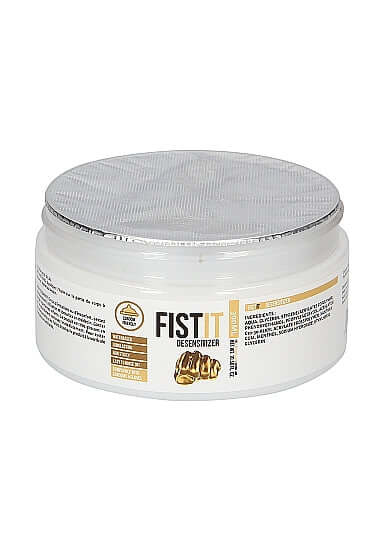 Fist It Numb Water-Based Lubricant (10.1 oz) by Shots Toys - Dermatologically Tested and Latex-Compatible for Enhanced Comfort