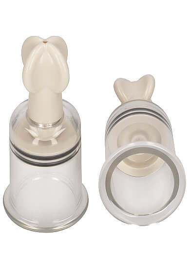 SHOTS AMERICA Pumped Nipple Suction Set Medium Transparent at $19.99