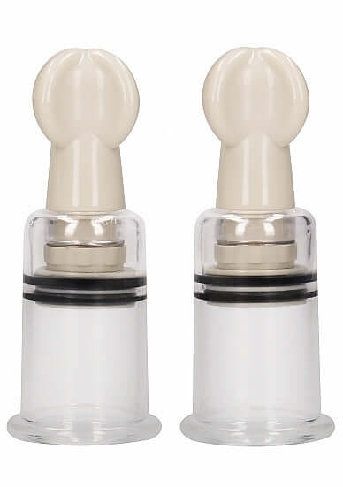 SHOTS AMERICA Pumped Nipple Suction Set Medium Transparent at $19.99