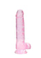 SHOTS AMERICA Real Cock 8 inches Realistic Dildo with Balls Pink at $21.99