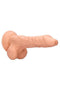 SHOTS AMERICA Realrock 8 inches Dong Flesh Light Skin Tone with Testicles at $29.99