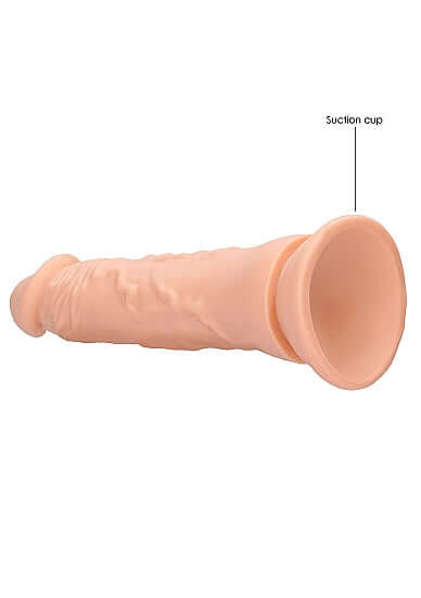 SHOTS AMERICA Realrock 7 inches Dong Flesh Light Skin Tone without Testicles at $19.99