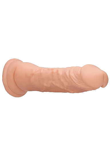 SHOTS AMERICA Realrock 7 inches Dong Flesh Light Skin Tone without Testicles at $19.99