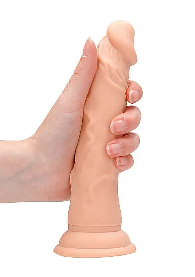 SHOTS AMERICA Realrock 7 inches Dong Flesh Light Skin Tone without Testicles at $19.99