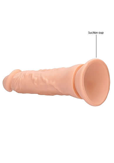 SHOTS AMERICA Realrock 8 inches Dong Flesh Light Skin Tone without Testicles at $23.99