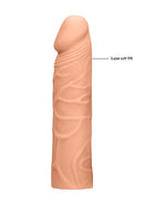 SHOTS AMERICA Realrock Penis Sleeve 7 inches Flesh Light Skin Tone at $11.99