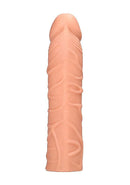 SHOTS AMERICA Realrock Penis Sleeve 7 inches Flesh Light Skin Tone at $11.99