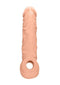 SHOTS AMERICA Realrock Penis Sleeve 8 inches Flesh Light Skin Tone at $14.99