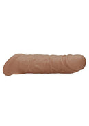 Realrock Penis Sleeve 8 inches - Tan Medium Skin Tone