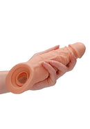 SHOTS AMERICA Realrock Penis Sleeve 9 inches Flesh Light Skin Tone at $19.99