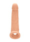 SHOTS AMERICA Realrock Penis Sleeve 9 inches Flesh Light Skin Tone at $19.99