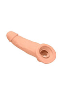 SHOTS AMERICA Realrock Penis Sleeve 9 inches Flesh Light Skin Tone at $19.99
