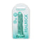 Realrock Non-Realistic 7 inches Turquoise Dildo with Suction Cup in Packaging