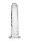 Realrock Slim Dildo 7 inches Transparent Clear