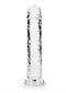 Realrock Realistic Straight Dildo 9 inches crystal clear pleasure by Shots Toys