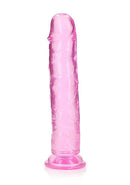 Realrock Realistic Straight Pink Dildo 10 inches from Shots Toys with suction base for anal and vaginal use
