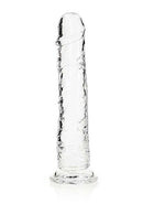 Realrock Crystal Clear Dildo 11 inches from Shots Toys transparent pleasure product for anal and vaginal use