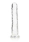 Realrock Crystal Clear Dildo 11 inches from Shots Toys transparent pleasure product for anal and vaginal use