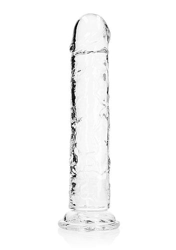 Realrock Crystal Clear Dildo 11 inches - Enjoy a Transparent and Sensational Orgasm