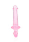 Realrock Strapless Strap On 6 Inches in pink, made from body-safe materials for pleasurable use.