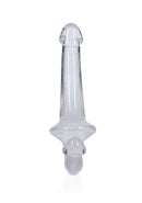 Crystal Clear Double Dildo - Shots Toys Realrock Strapless Strap-On 6 Inches for Shared Pleasure