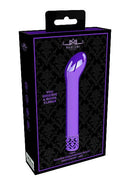 SHOTS AMERICA Royal Gems Jewel Purple ABS Plastic Bullet Vibrator Rechargeable at $23.99