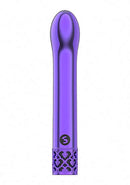 SHOTS AMERICA Royal Gems Jewel Purple ABS Plastic Bullet Vibrator Rechargeable at $23.99