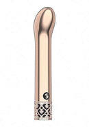 SHOTS AMERICA Royal Gems Jewel Rose Gold ABS Plastic Bullet Vibrator Rechargeable at $23.99
