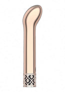 SHOTS AMERICA Royal Gems Jewel Rose Gold ABS Plastic Bullet Vibrator Rechargeable at $23.99