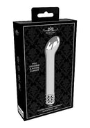 Royal Gems Jewel G-Spot Silver ABS Plastic G-Spot Vibrator Rechargeable