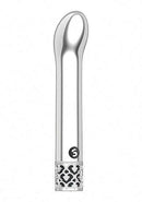 Royal Gems Jewel G-Spot Silver ABS Plastic G-Spot Vibrator Rechargeable
