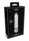 Royal Gems Glamor Silver Powerful Bullet Vibrator Rechargeable