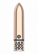 SHOTS AMERICA Royal Gems Glamour Rose ABS Bullet Vibrator Rechargeable at $23.99