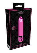 SHOTS AMERICA Royal Gems Glamour Pink ABS Bullet Vibrator Rechargeable at $23.99