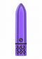 SHOTS AMERICA Royal Gems Glamour Purple ABS Bullet Vibrator Rechargeable at $23.99