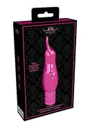 SHOTS AMERICA Royal Gems Sparkle Pink Rechargeable Silicone Bullet Vibrator at $34.99