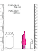 SHOTS AMERICA Royal Gems Sparkle Pink Rechargeable Silicone Bullet Vibrator at $34.99