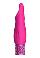 SHOTS AMERICA Royal Gems Sparkle Pink Rechargeable Silicone Bullet Vibrator at $34.99