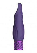 SHOTS AMERICA Royal Gems Sparkle Purple Rechargeable Silicone Bullet Vibrator at $34.99