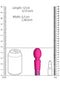 SHOTS AMERICA Royal Gems Brilliant Purple Rechargeable Silicone Bullet Vibrator at $34.99