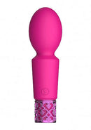 SHOTS AMERICA Royal Gems Brilliant Purple Rechargeable Silicone Bullet Vibrator at $34.99